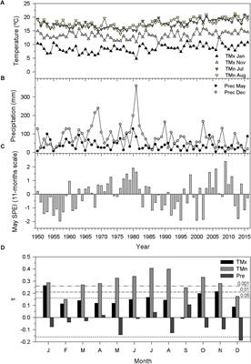 Drought and Phytophthora Are Associated With the Decline of Oak Species in Southern Italy